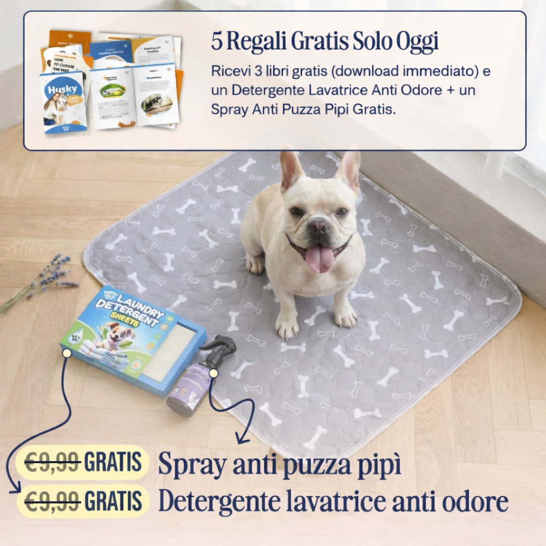 Pettio - L'ultimo tappetino assorbente che comprerai