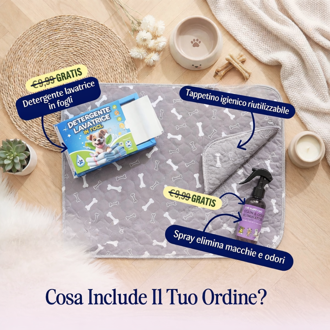 Pettio - L'ultimo tappetino assorbente che comprerai